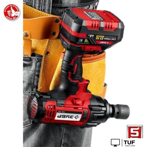 Гайковерт Зубр Мастер ГУЛ-410 (без АКБ)