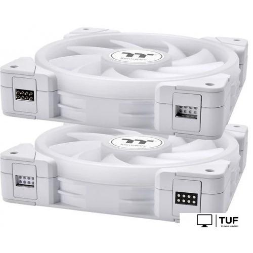 Комплект вентиляторов для корпуса Thermaltake Swafan EX12 ARGB White TT Premium Edition 3-Fan Pack CL-F169-PL12SW-A