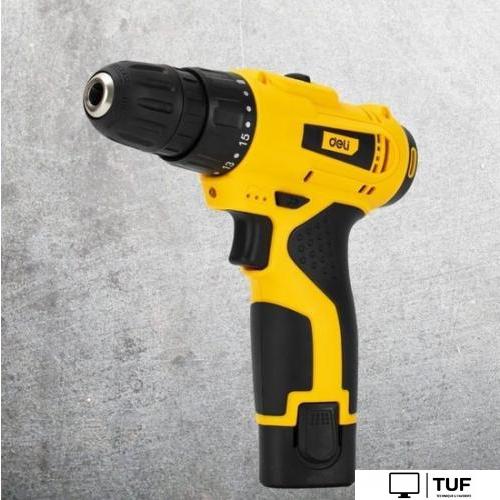 Дрель-шуруповерт Deli DL-DZ12-E1A1 102878 (с 1-им АКБ)