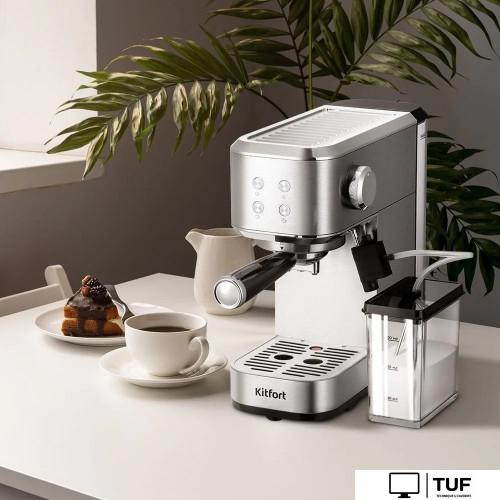 Рожковая кофеварка Kitfort KT-7641