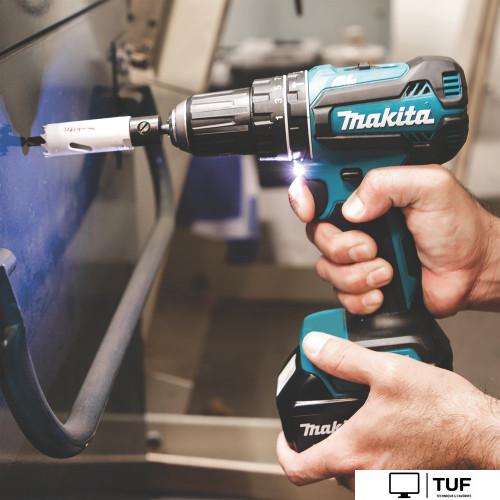 Ударная дрель-шуруповерт Makita DHP485RFJ (с 2-мя АКБ, кейс)