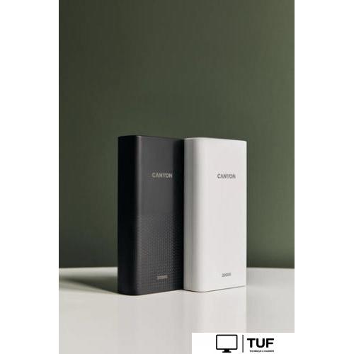 Внешний аккумулятор Canyon PB-2001 20000mAh (белый)