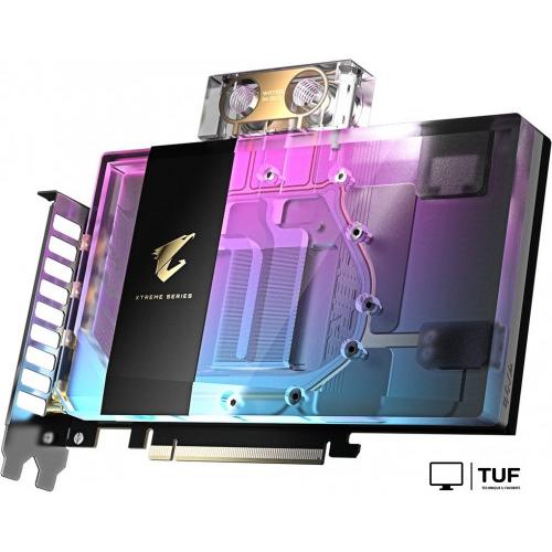 Видеокарта Gigabyte Aorus GeForce RTX 5080 Xtreme Waterforce WB 16G GV-N5080AORUSX WB-16GD