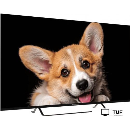 Телевизор Topdevice 50 SMART TV YаOS 03 (черный)