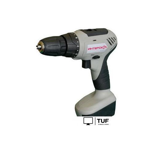 Дрель-шуруповерт Интерскол ДА-10/18ЭР (с 2-мя АКБ, кейс)