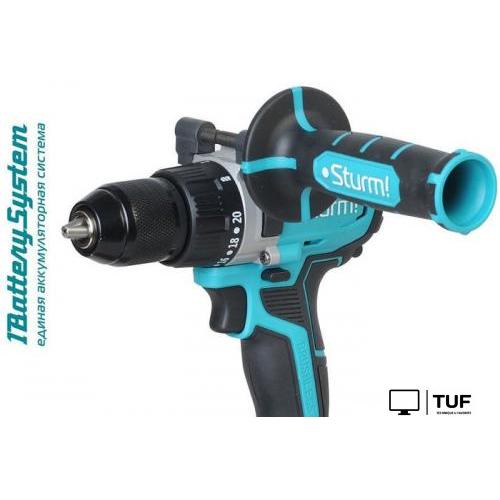 Ударная дрель-шуруповерт Sturm CD2080I (с 2-мя АКБ, кейс)
