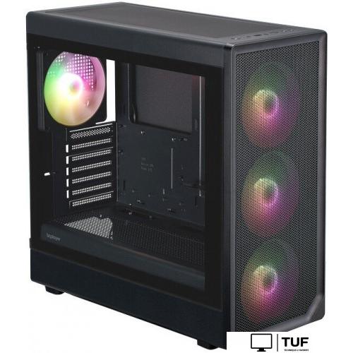 Корпус 1stPlayer AU8 ARGB AU8-BK-4FE7-14 (черный)