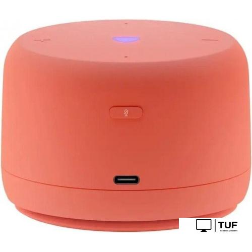 Умная колонка Яндекс Станция Лайт 2 без часов (коралловый)