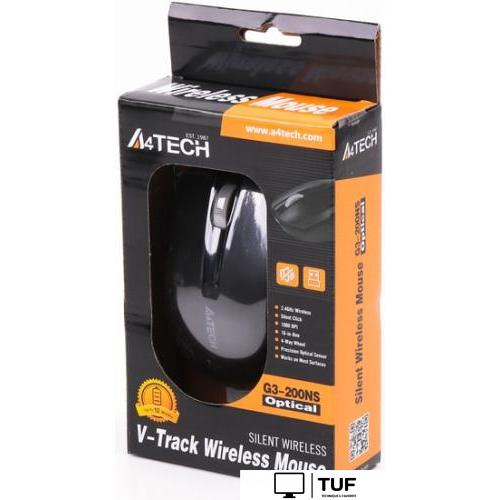 Мышь A4Tech G3-200NS (черный)