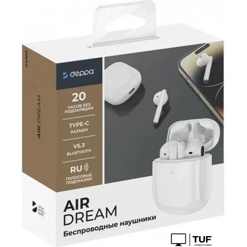 Наушники Deppa Air Dream (белый)