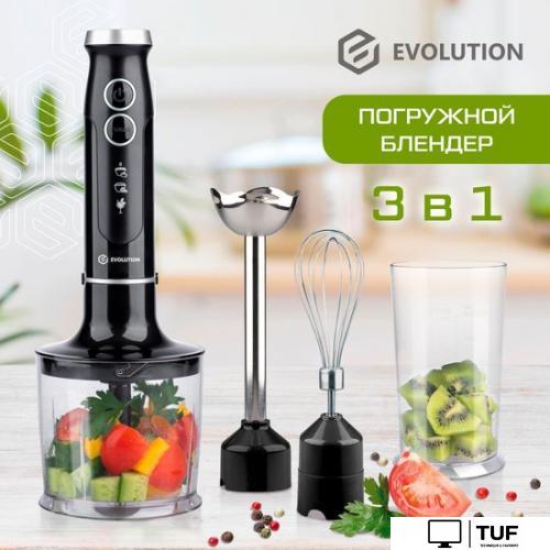 Погружной блендер Evolution HBS-1341 Black