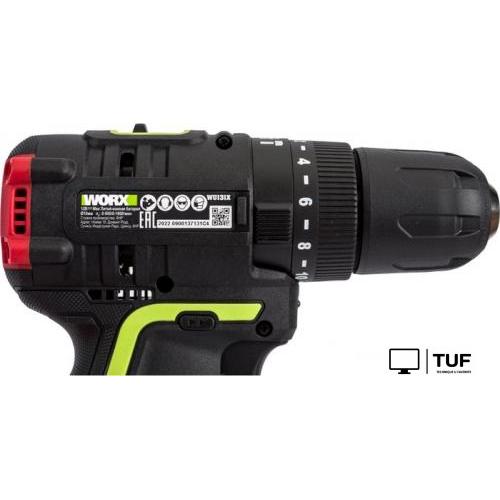Ударная дрель-шуруповерт Worx Professional WU131X (с 2-мя АКБ, сумка)