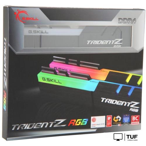 Оперативная память G.Skill Trident Z RGB 2x16ГБ DDR4 4600 МГц F4-4600C20D-32GTZR