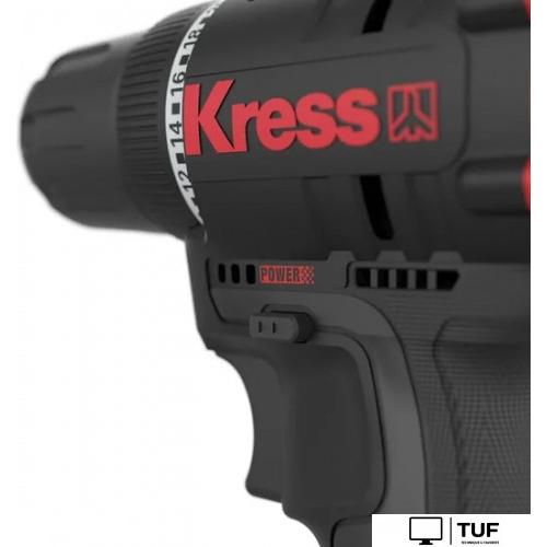 Ударная дрель-шуруповерт Kress KUC12 (2 АКБ, кейс)