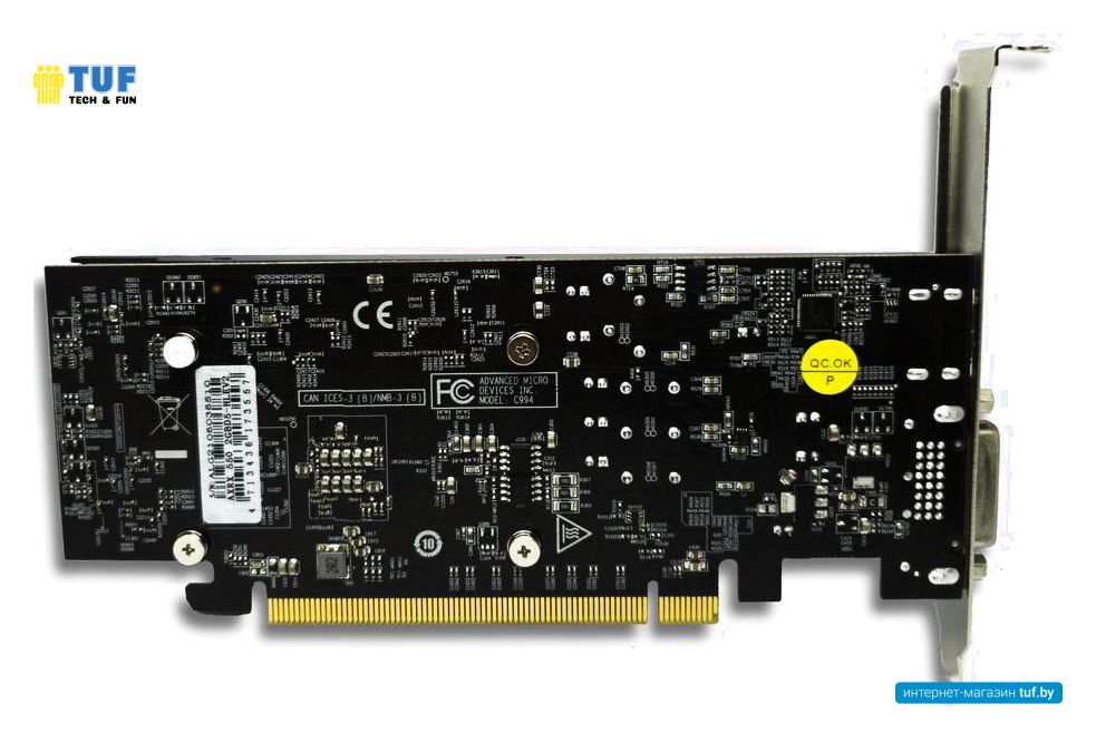 Видеокарта PowerColor Red Dragon Radeon RX 550 4GB GDDR5 AXRX 550 4GBD5-HLE