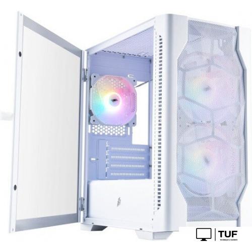 Корпус 1stPlayer D4-M FRGB (белый)