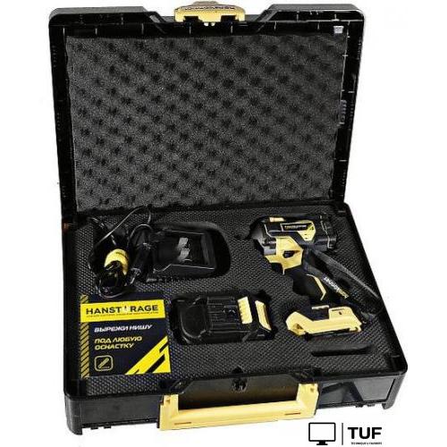 Гайковерт Hanskonner HCD20420BLC (с 1-им АКБ, кейс)