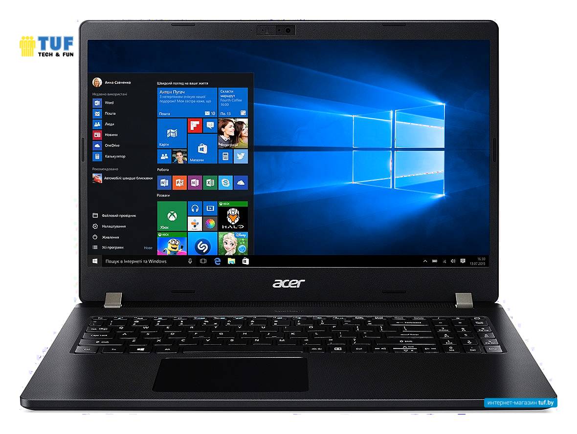 Ноутбук Acer TravelMate P2 TMP215-53-501F NX.VPVER.007