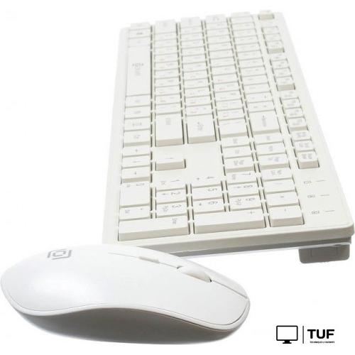 Офисный набор Оклик 240M (белый)