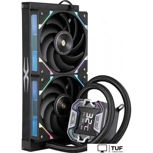 Система жидкостного охлаждения для процессора 1stPlayer X-240E (черный)