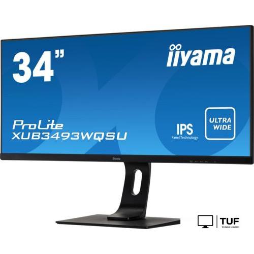 Монитор Iiyama ProLite XUB3493WQSU-B1