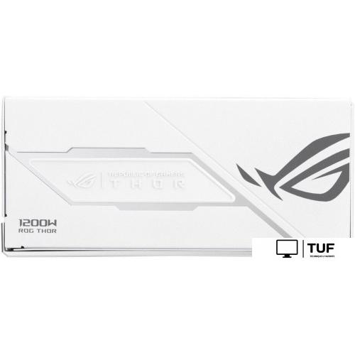 Блок питания ASUS ROG Thor 1200W Platinum III White Edition ROG-THOR-1200P3-WHITE-GAMING