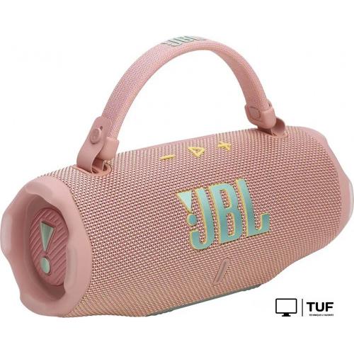 Беспроводная колонка JBL Charge 6 (розовый)
