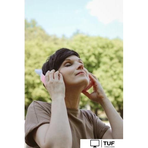 Наушники Miru Cat EP-W10 (розовый)