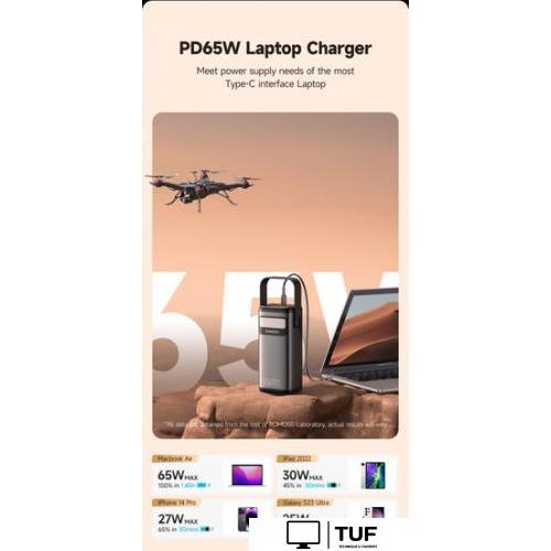 Внешний аккумулятор Romoss PMT40 Pro 40000mAh (черный)