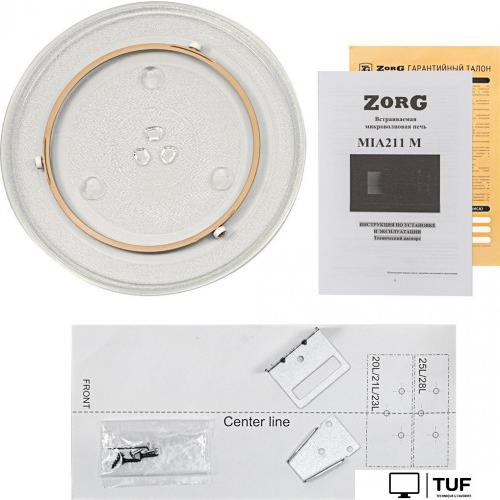 Микроволновая печь ZorG MIA211 M (черный)