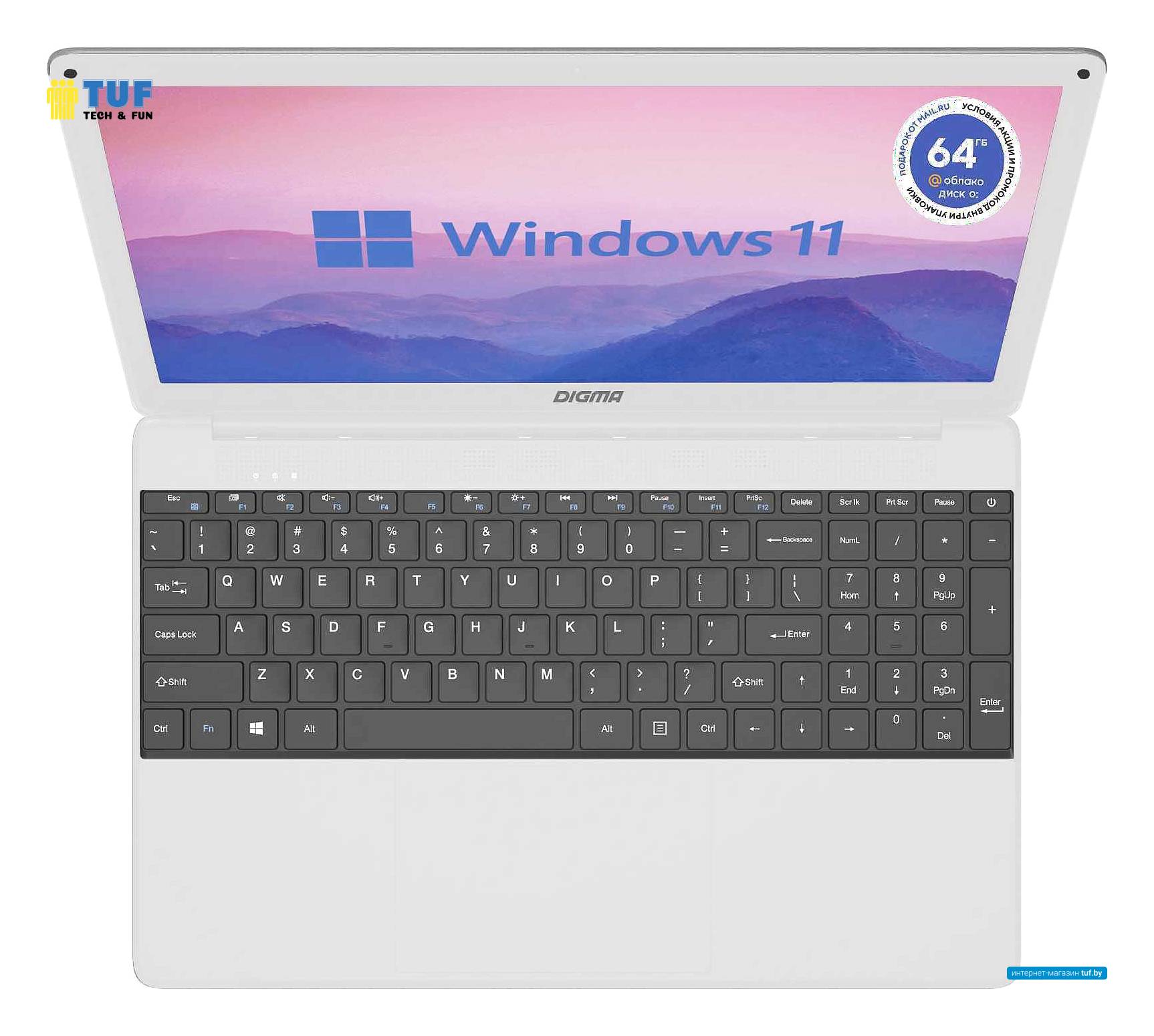 Ноутбук Digma Eve 15 P417 DN15P3-8CXW01