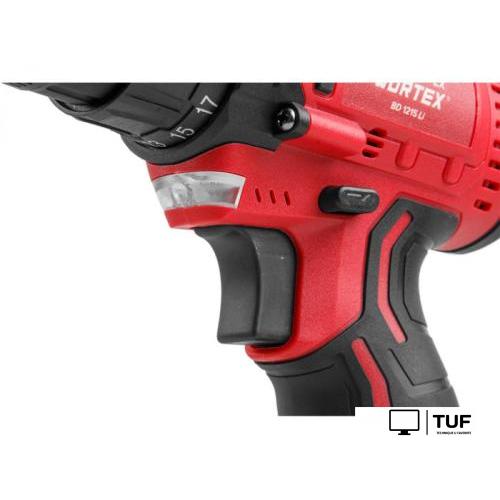 Дрель-шуруповерт Wortex LX BD 1215 Li 0329353 (с 2-мя АКБ, кейс)