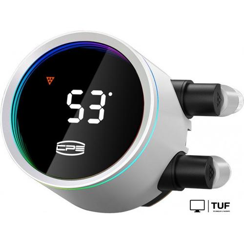 Система жидкостного охлаждения для процессора PCCooler DA360 Pro ARGB Digital (белый)