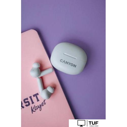 Наушники Canyon TWS-8 (белый)