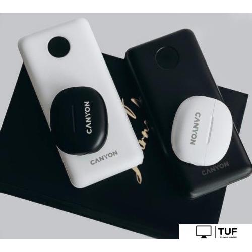 Внешний аккумулятор Canyon PB-2002 20000mAh (белый)