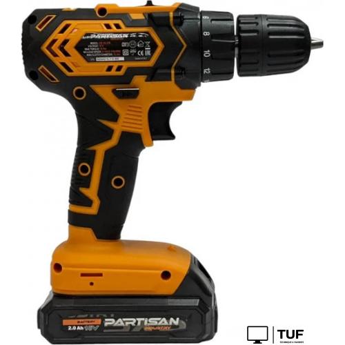 Дрель-шуруповерт Partisan AD-18.21B (с 2-мя АКБ, кейс)