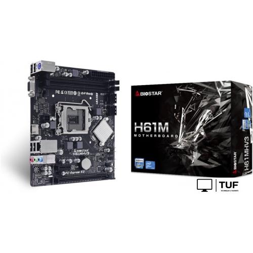 Материнская плата BIOSTAR H61MHV3 Ver. 7.0