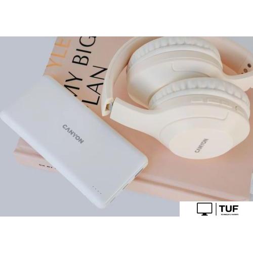 Внешний аккумулятор Canyon PB-109 10000mAh (белый)