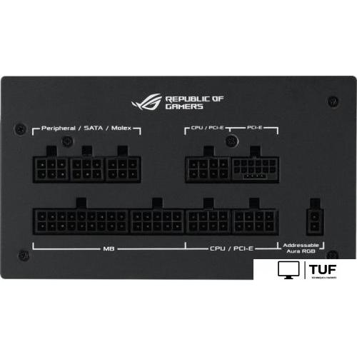 Блок питания ASUS ROG Strix 850W Gold Aura Edition ROG-STRIX-850G-AURA-GAMING