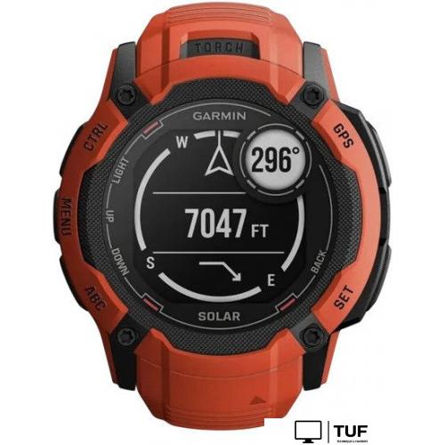 Умные часы Garmin Instinct 2x Solar (оранжевый)