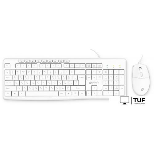 Офисный набор Оклик S650 (белый)