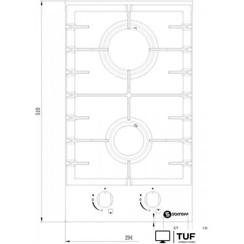Варочная панель Schtoff H3001C02IS Black