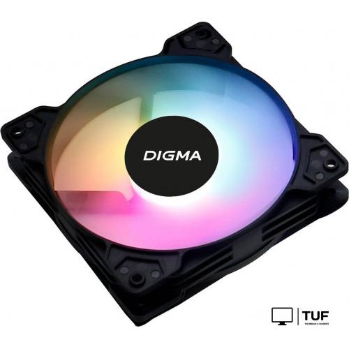 Вентилятор для корпуса Digma DFAN-FRGB1