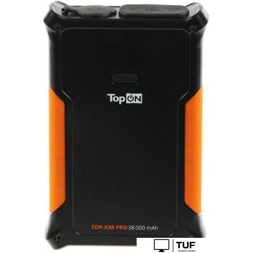 Внешний аккумулятор TopON TOP-X38 PRO (черный/оранжевый)
