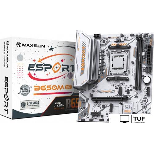 Материнская плата Maxsun eSport B650M WiFi6 Ice