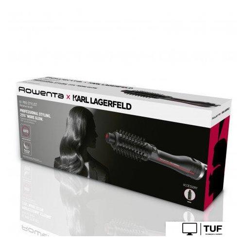 Фен-щетка Rowenta Karl Lagerfeld CF961LF0