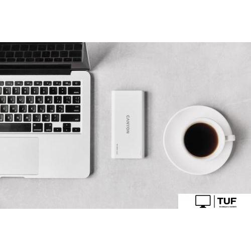 Внешний аккумулятор Canyon PB-108 10000mAh (белый)