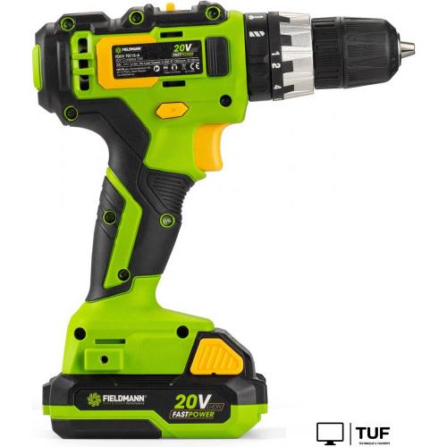 Ударная дрель-шуруповерт Fieldmann FDUV 70115-A (с 1-м АКБ, кейс)