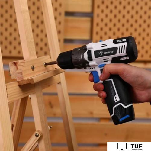 Дрель-шуруповерт Deko DKCD12V Snow White Set1 083-1106 (с 1-им АКБ)