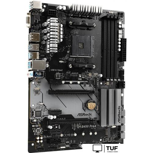 Материнская плата ASRock B450 Pro4